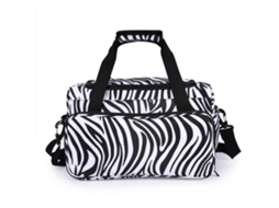 2026 bolsa Portátil para Ferramentas de Cabeleireiro com Listras Zebra para Tesouras e Pentes Estojo de Cabeleireiro