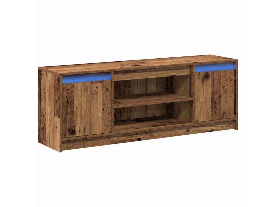 Unidades de TV Castanho com MAISON EXCLUSIVE em Madeira Processada (139,5x34x50 cm)