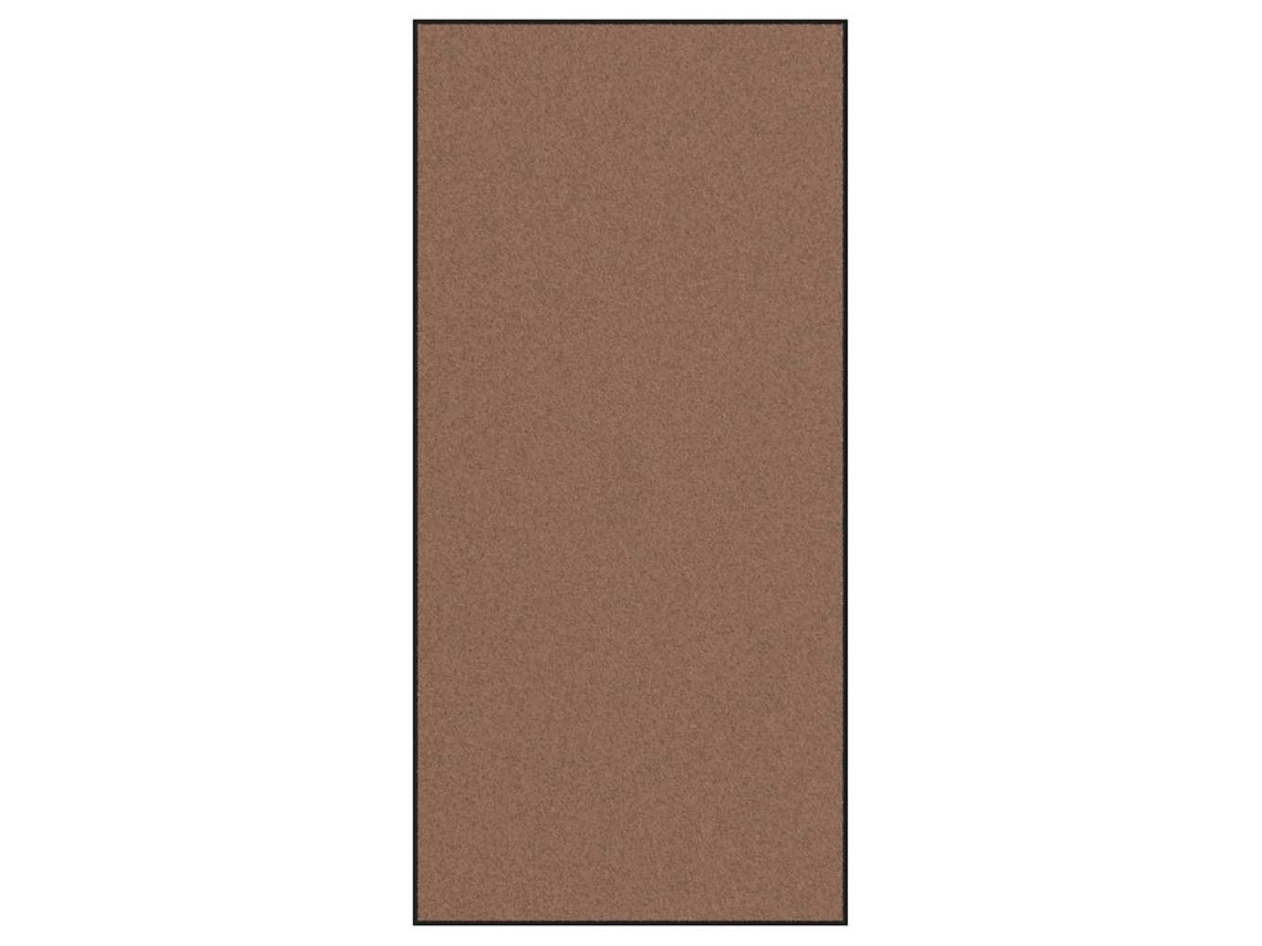 Maison Exclusive - Tapete De Entrada Castanho E Preto 120 X 250 Cm 100% Poliamida