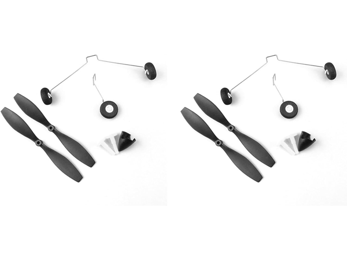 Conjunto de 2 hélices Pouso e tremolo para aeromodelo RC Xk F949s - Peças SFUSHOS
