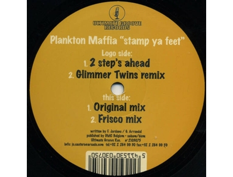 Vinil Stamp Ya Feet Ultimate Groove Records