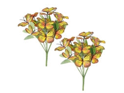 Ramo De Flores Borboleta Artificial Para Casamento Envio 2 Unidades