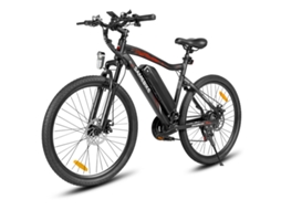 Bicicleta Elétrica Samebike Sy26 Ii Para Deslocamentos Urbanos Bicicleta Elétrica De Montanha 26’’ 500 W 36 V 13 Ah, Shimano 21 Velocidades