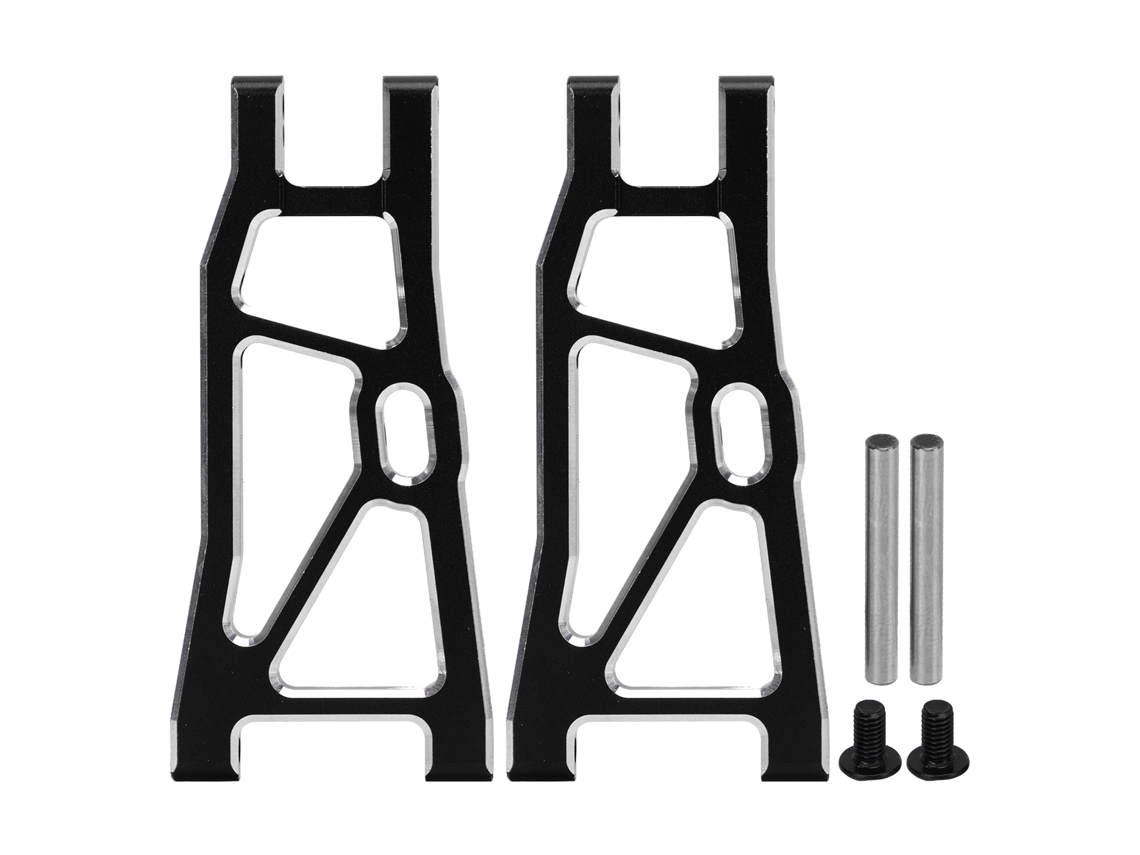 Braço Oscilante Traseiro De Alumínio Para Rc Zd Racing Dbx10 Suspensão Forte Fácil Instalação Preto