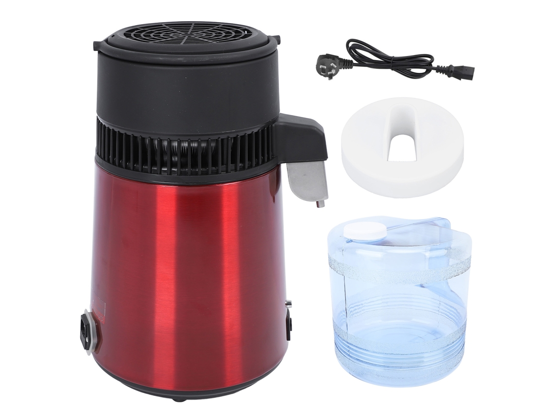 Aparelho de Destilação de Água 750w, 4l, com Garrafa Azul para Casa e Clínicas Odontológicas LAXISCREED