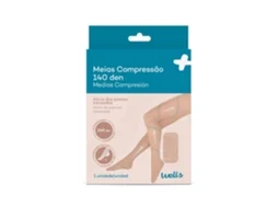 Meias De Descanso Alívio E Prevenção Bege Wells