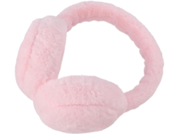 Protetores De Ouvido De Pelúcia Preta Elástica Para Mulheres E Meninas, Acessório Quente Para As Orelhas No Inverno.