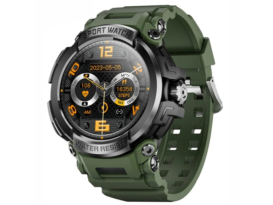Smartwatch com chamadas Bluetooth HD Monitoramento de oxigênio no sangue e frequência cardíaca Alertas sedentários Monitoramento de saúde Bestvite