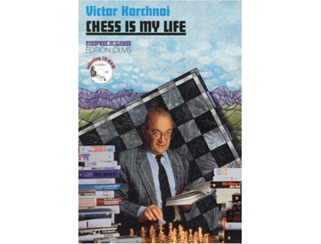 Livro Chess is My Life Edition OLMS de Victor Korchnoi (Inglês)
