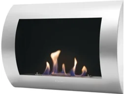 Biolareira de Parede PURLINE Inox Classic Preta Cinza