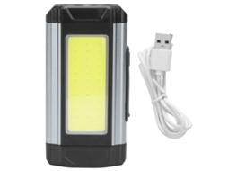 Rebe-lâmpada De Trabalho Multifuncional Cob Com Íman E Carga Usb Lanterna Led Acessório De Iluminação