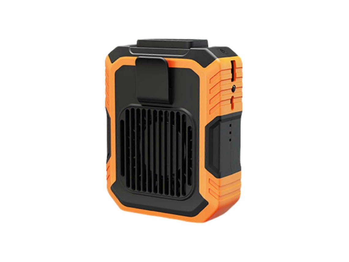 Ventilador Portátil Abs Com Vento Potente, 3 Níveis De Velocidade Ajustáveis, Para Uso Externo, Recarregável.