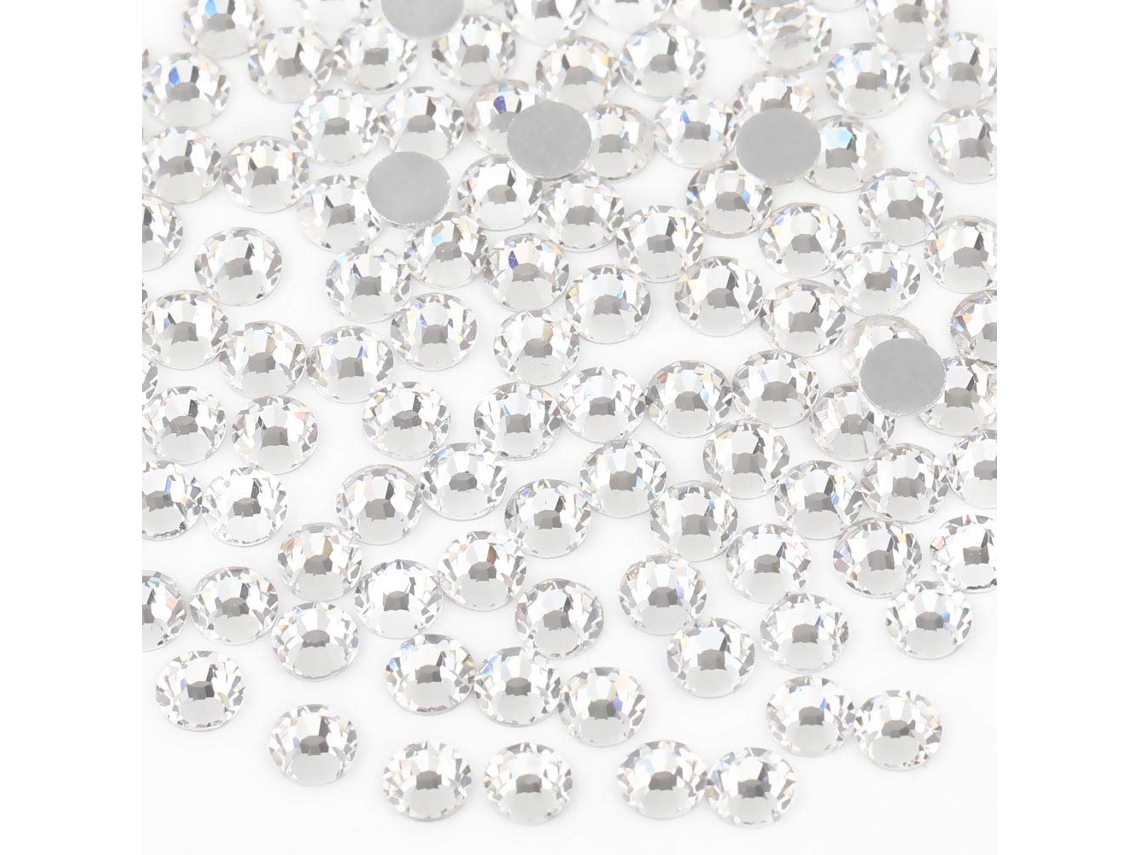 1440 Peças de Strass Redondos para Arte de Unhas e Artesanato. NEVEANCE
