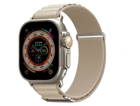 Pulseira Skinarma Para Apple Watch Ultra 49 46 45 44 Mm Marfim