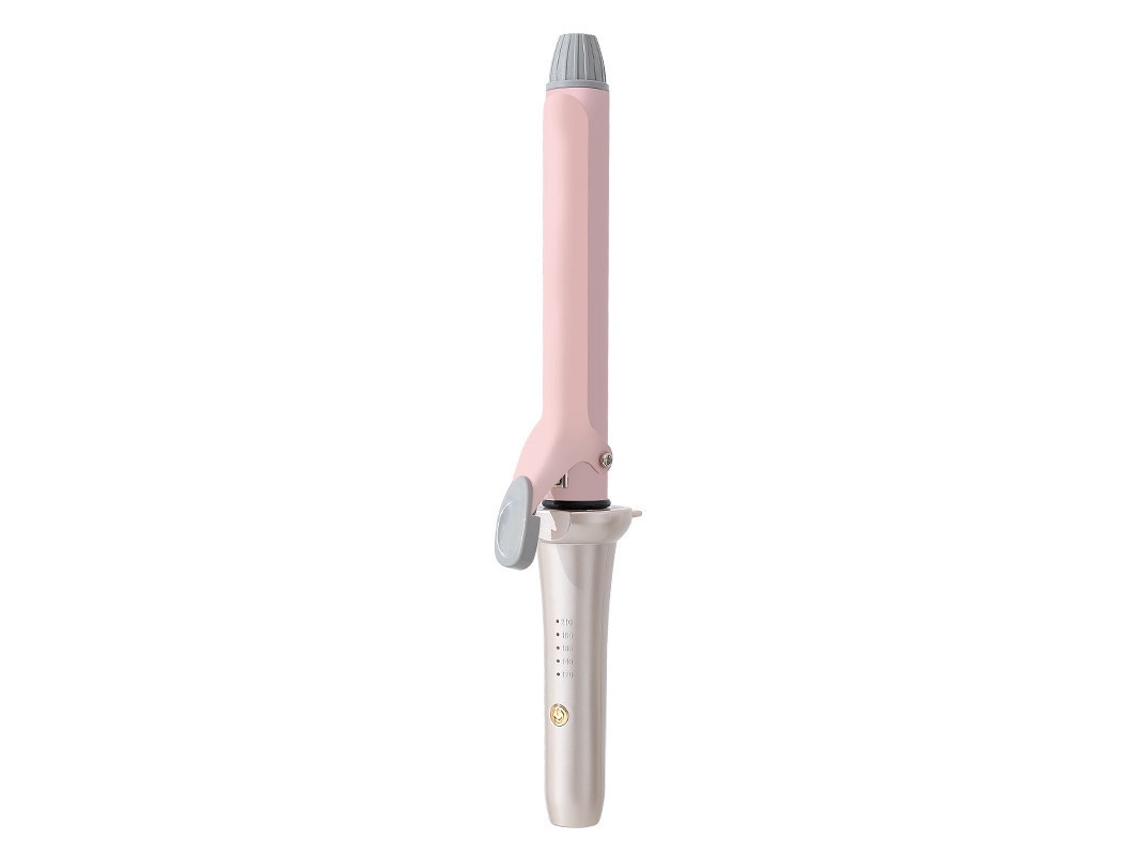 Chapinha De Cachos Com Íons Negativos 25 Mm (120-210 °c - Rosa)-aquaforge