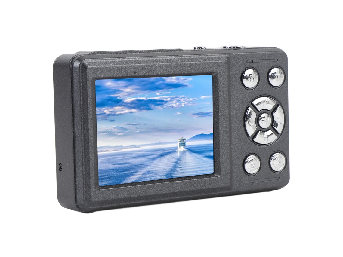câmera Digital Retro 4k 64mp Zoom 18x Tela 2,4 Polegadas Bateria 1200mah para Viagens
