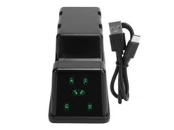 Base de carregamento 5 em 1 em ABS com visor digital para controle NS Pro CHABERLU