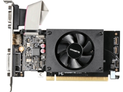 Placa Gráfica GIGABYTE GeForce GT 710 (NVIDIA - 2 GB GDDR3)