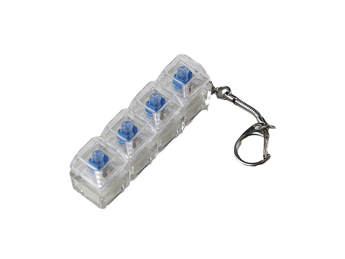 Lurelia Chaveiro Led Para Testar Switches De Teclado Mecânico, Brinquedo Antiestresse, Presente Ideal