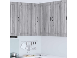 Vidaxl Painel De Lava-louça Kalmar Cinza Sonoma 57 X 57 X 100 Cm