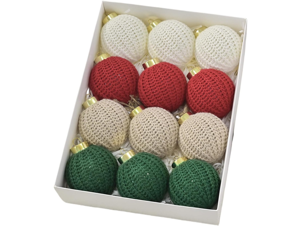 Enfeites De Natal – Centro De Mesa Em Crochê