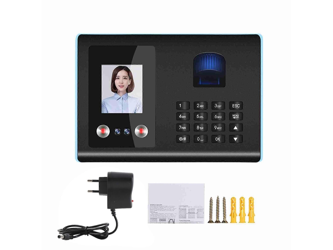 Máquina De Ponto Inteligente Com Registro De Acesso Facial, Impressão Digital E Senha Para Funcionários, Com Instruções De Voz E Multilíngue