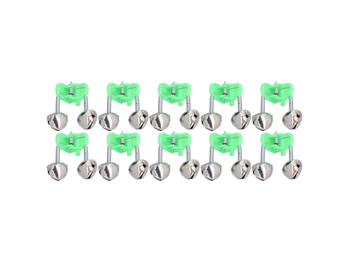 Alarme de Peixe Campainha para Vara de Pesca 10pcs