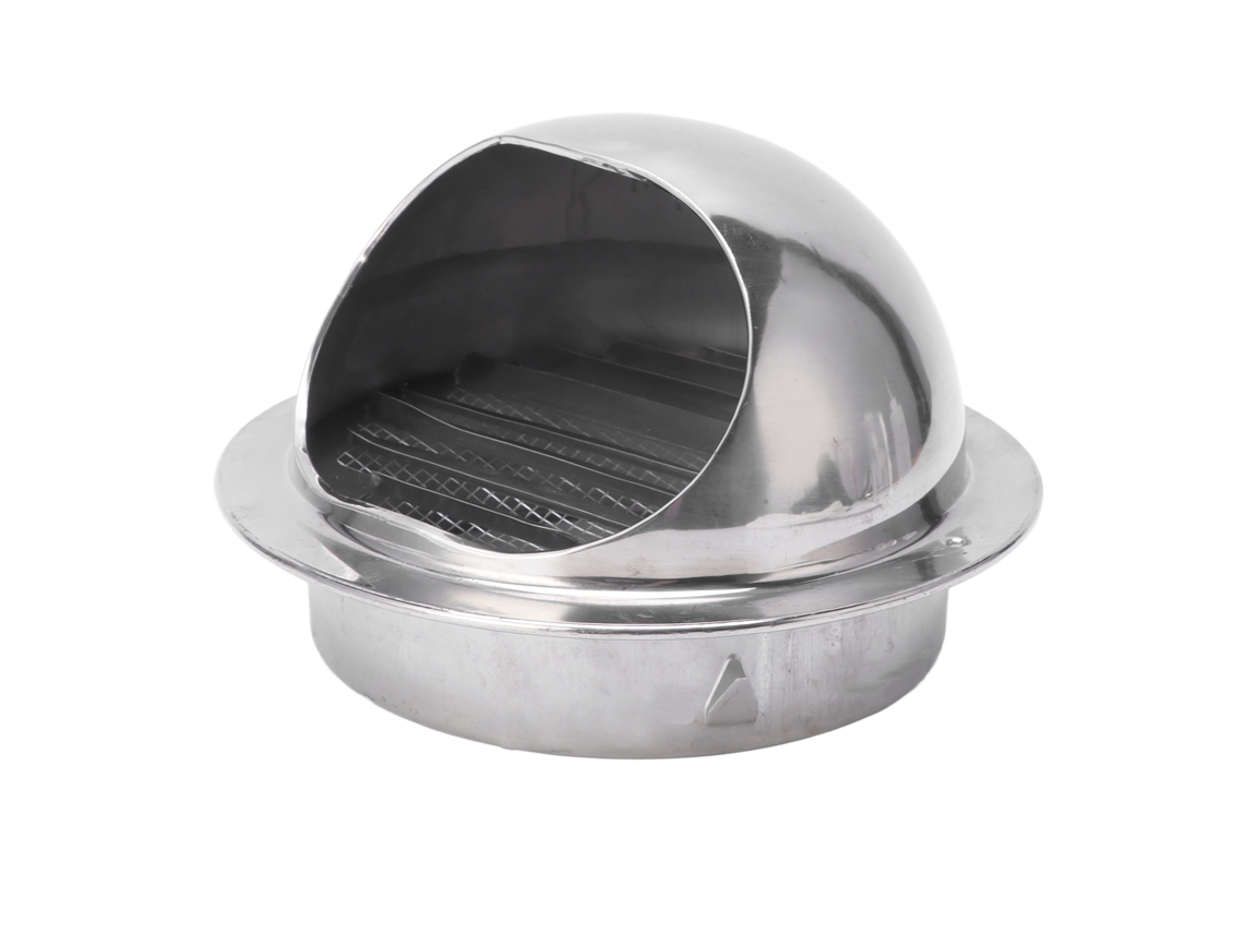 Capota De Ventilação Inox À Prova De Chuva 6 Polegadas