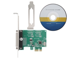 Conversor Adaptador De Porta Paralela Db25 Lpt Impressora Para Placa Pci-e Express