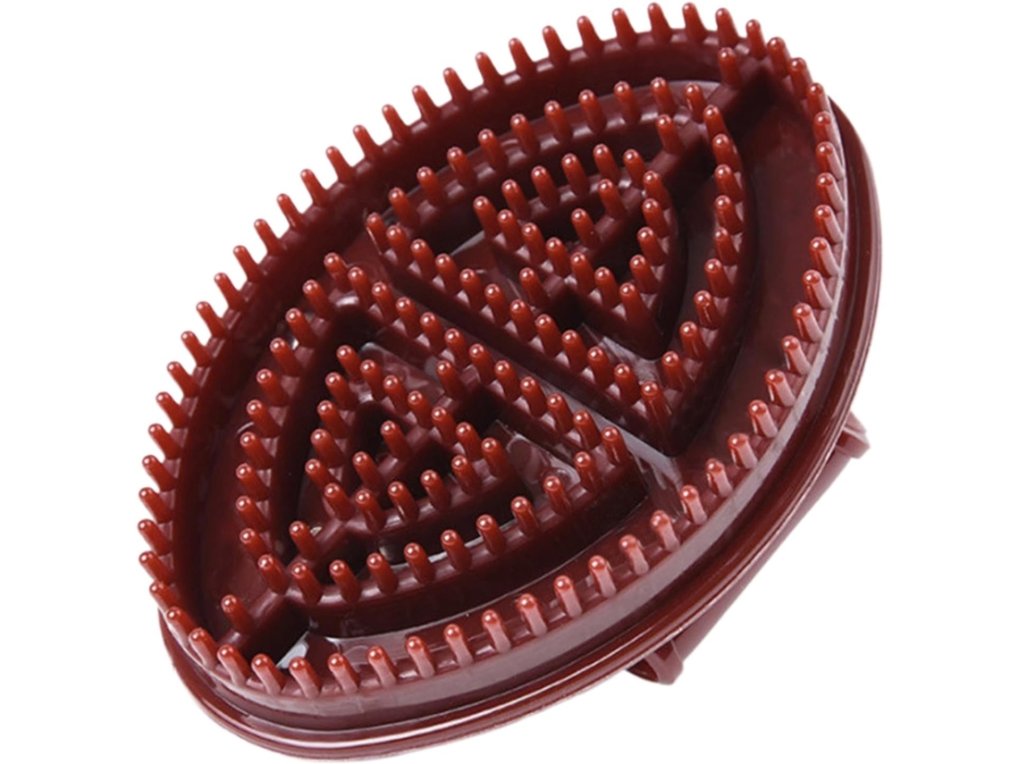 Escova De Massagem, Pente De Silicone Manual Para Alívio, Couro Cabeludo Leve E Ergonômico