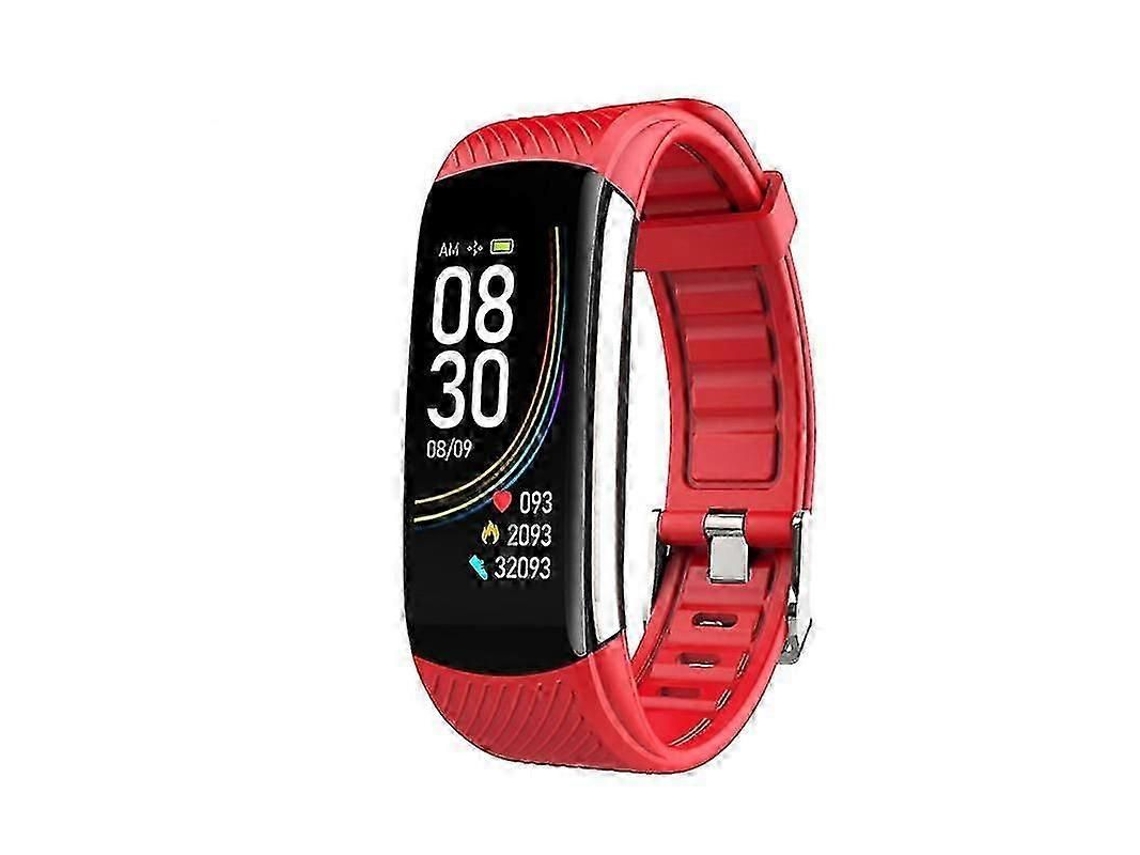 C6t Smart Band Monitor de Temperatura Corporal Frequência Cardíaca Rastreador Fitness, Relógio Inteligente C GOKOCO