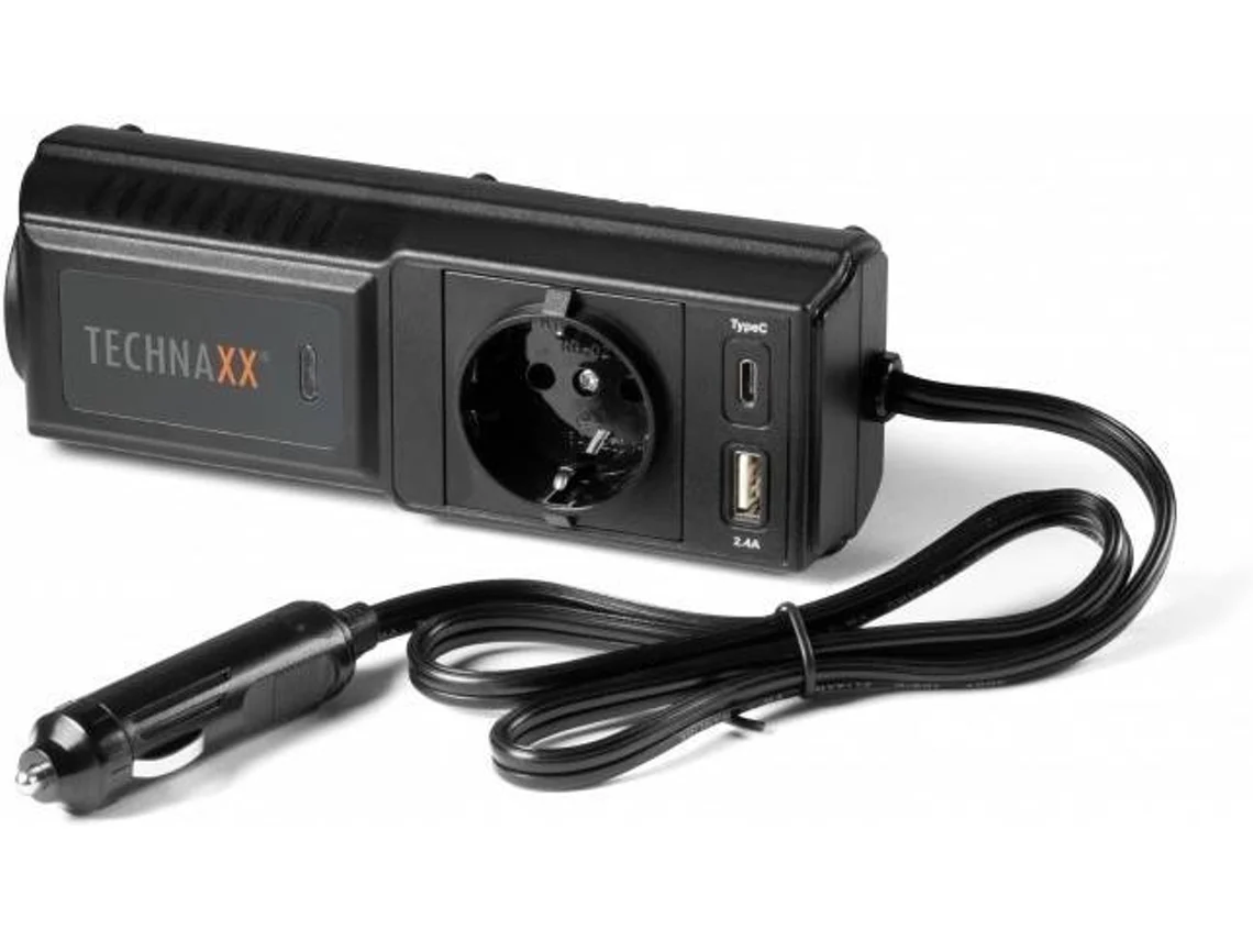 Carregador para Carro TECHNAXX  Power Inverter TE21