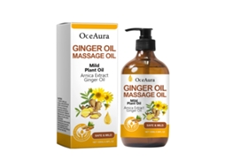 Óleo De Massagem Com Gengibre Calmante Para Relaxamento