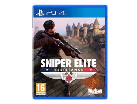 Videogame - FIRESHINE - Sniper Elite Resistance - PS4 - 1 a 2 jogadores - PEGI 16