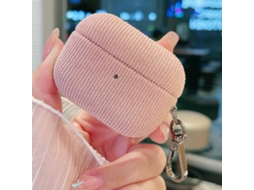 Capa Protetora para Fones de Ouvido com Veludo Estampado Cotelê GIECY