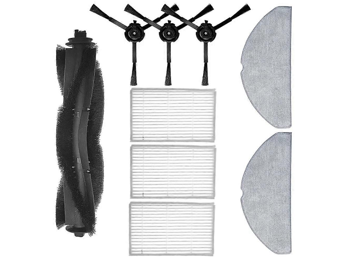 9pcs For V20 Robot Vacuum Cleaner Replacement Parts Mian Brush Hepa Filter Side Brush Mop Cloth
