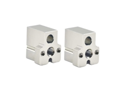 Bloco de resfriamento Cr10 em cobre revestido, tipo vulcanizado para peças de impressora 3D, grande fluxo, 2-aquaforge