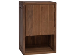 Vidaxl Armário Lateral De Banheiro Natural 45 X 30 X 70 Cm