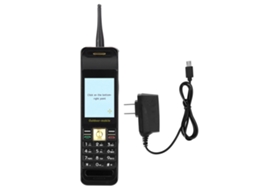 Power Bank Celular Retro Com Lanterna Bateria Grande Para Negócios Tela 2.2 Polegadas Preto