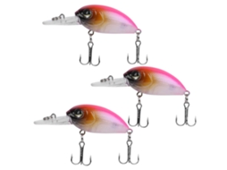 Isca Artificial 3d 6cm/5g 3pcs para Pesca