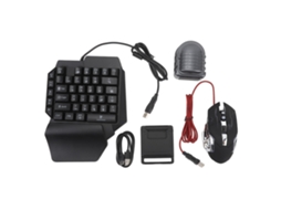 Combo Teclado e Mouse RGB EOOCOO