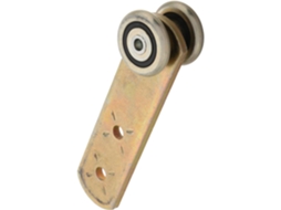 Sistema De Polias Duplas Metálicas Para Cortina Lateral De Semirreboques Com Trilho Deslizante, Ideal Para Uso Profissional.