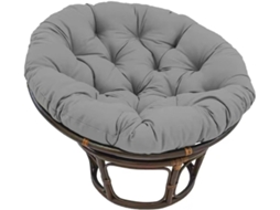 Almofada Papasan, Ultramacia E Espessa, Almofada Redonda E Aconchegante Para Cadeira, Ideal Para Uso Interno E Externo