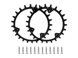 Conjunto de 10 Discos de Polimento para Dremel BRILVIBERA