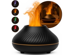 Difusor Aromas C/ Umidificador 4 Modos Luz Atomizador Aromaterapia ZYBLSSBB