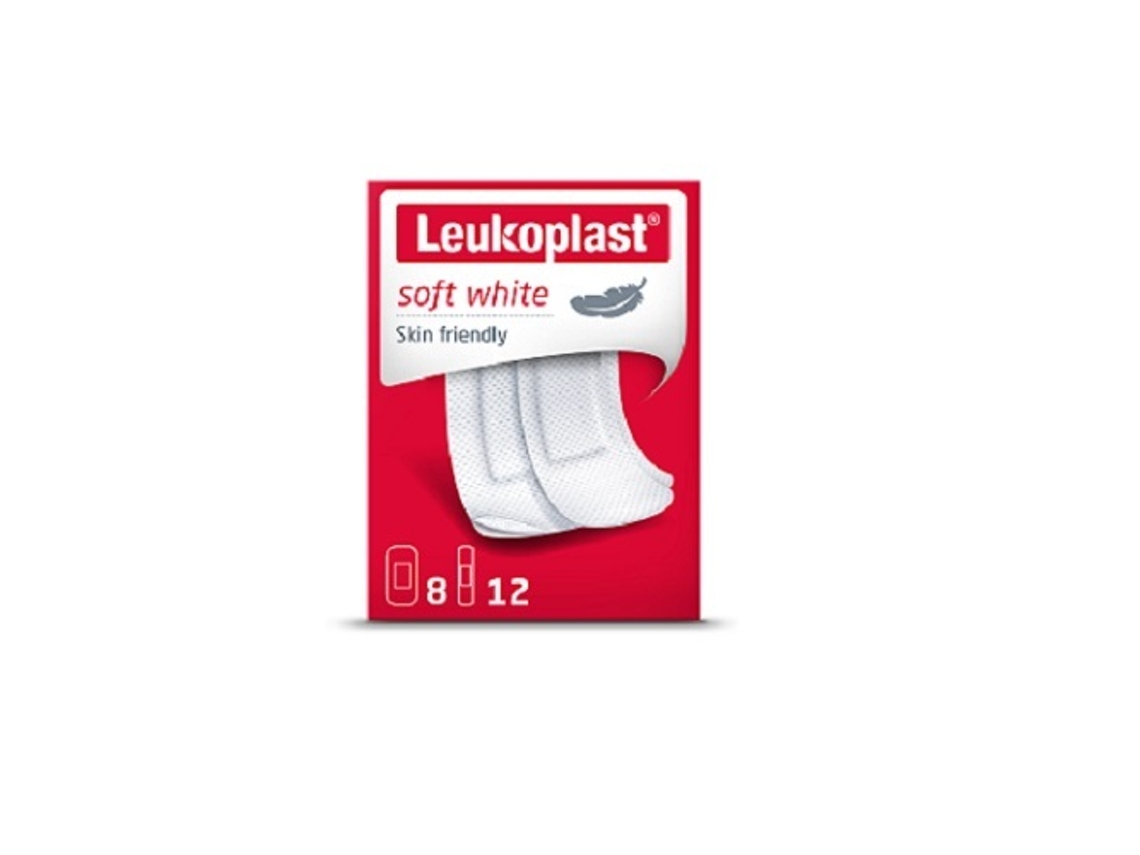 Leukoplast Soft Strips e Tissue Strips, 20 unidades sortidas