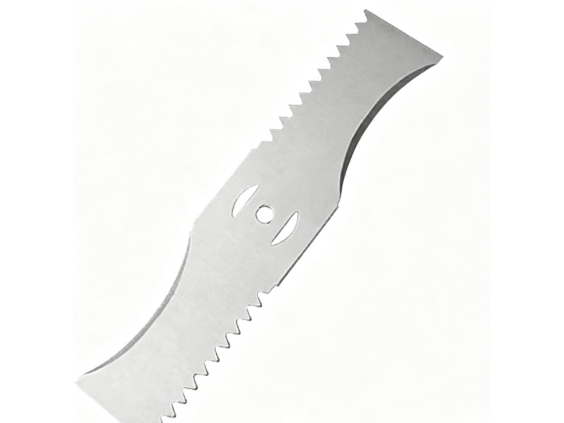 Lâminas De Cortador De Grama De Metal Serrilhado Com Design Especial, Diâmetro Do Furo De 5 Mm (10 Lâminas)