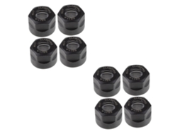 Conjunto De 8 Porcas Fixação Cromadas Para Ferramentas Fresagem Mobestech, Compatíveis Com Furadeiras Cnc E Ferramentas