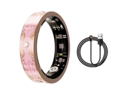 Smart Ring Hexinyigjly Ideal Para Monitoramento De Atividades Físicas E Do Sono Feminino (rosa - Tamanho 7)