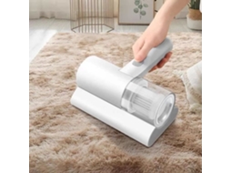 Aspirador de Pó Portátil Escova Antiácaro Recarregável Usb para Cama Colcha Luz Fria Desinfecção Acaricida Ty316-Branco